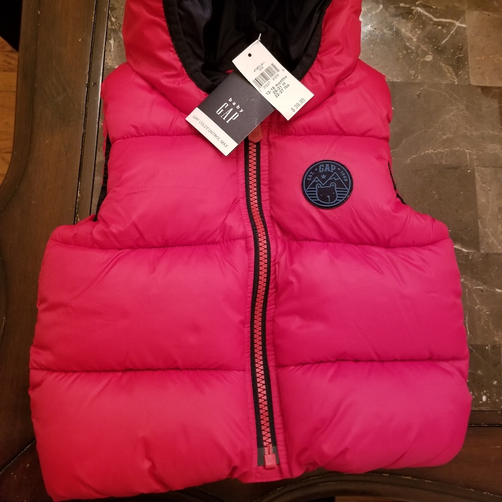 Baby gap puffer vest